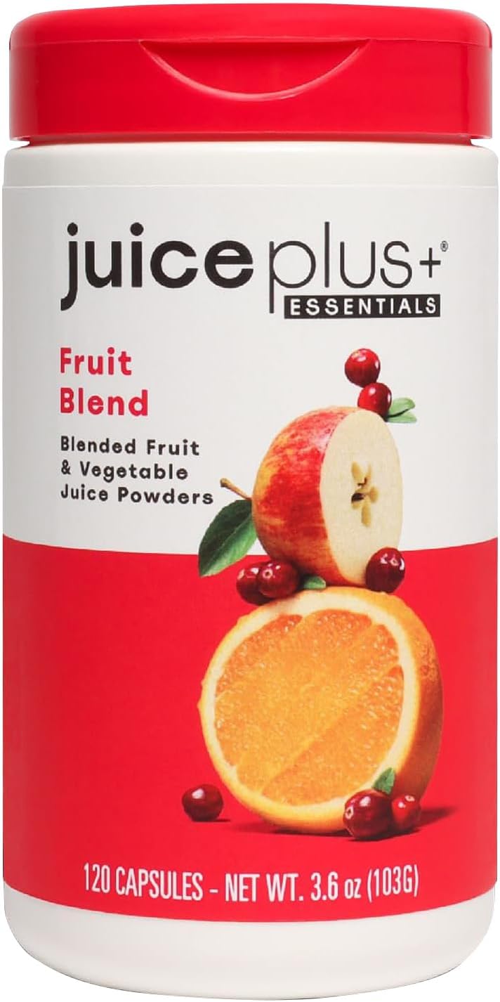 JuicePlus+ Fruit Blend Capsules – Plant-Based Whole Food Supplement (60 Servings)
